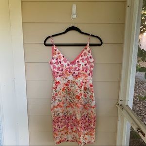 Black Halo Floral Shift Dress